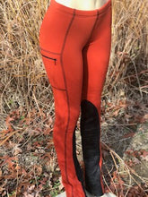 Load image into Gallery viewer, Limited Production Winter Felt-lined Boot-Cut Cargo Pant in Burnt Orange